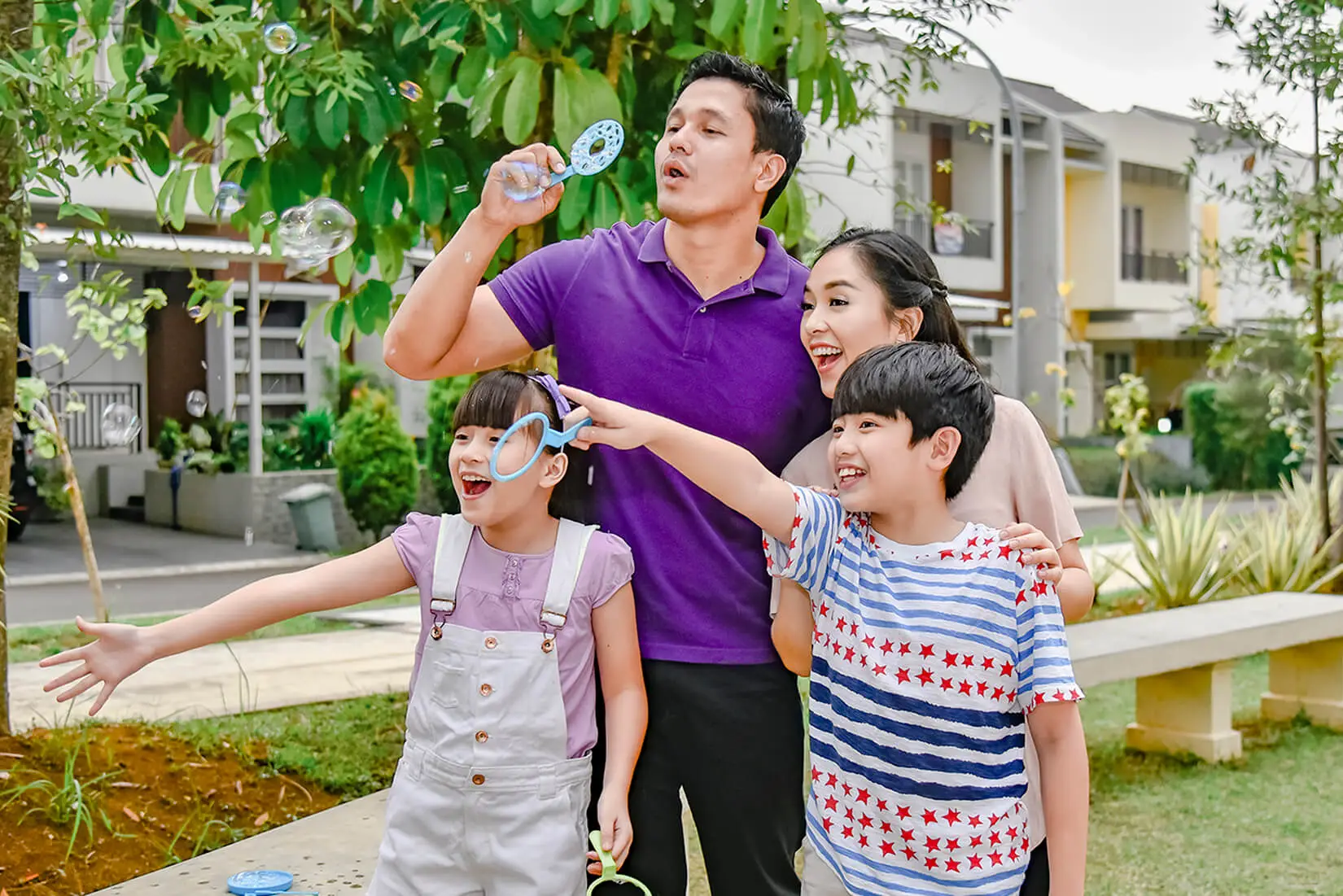 Happy Family in Pakuan Hill