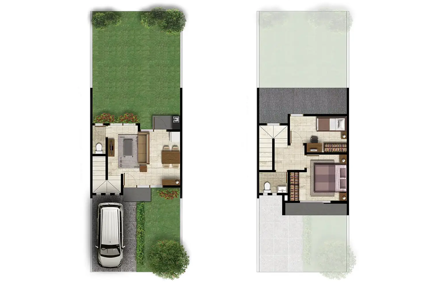 Denah Rumah Pinanga 60 90